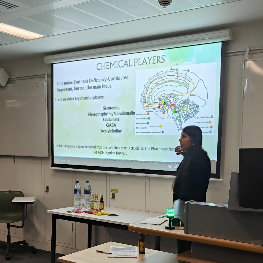 Vanessa delivering a Mind Circles Talk